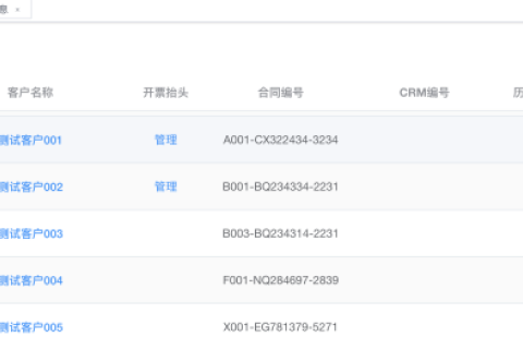 方舟CRM系统