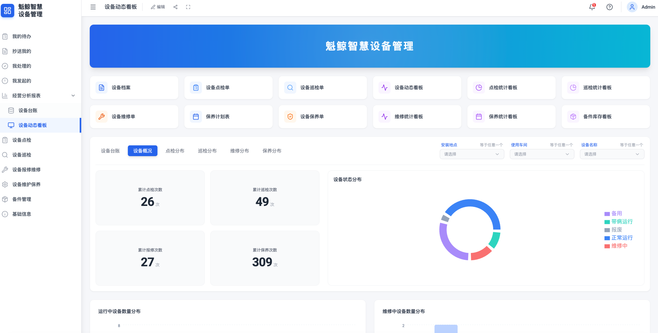 智慧设备管理系统案例
