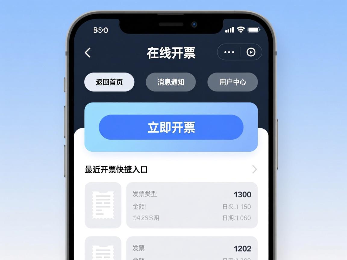 在线开票小程序与 H5:企业发票数字化的高效方案