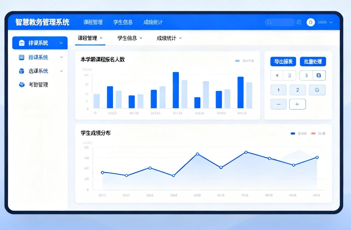 智慧教务管理系统