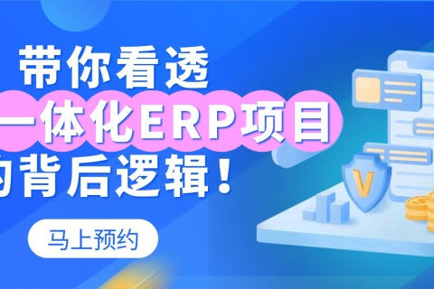 带你看透业财一体化ERP项目的背后逻辑！附带经典案例解析