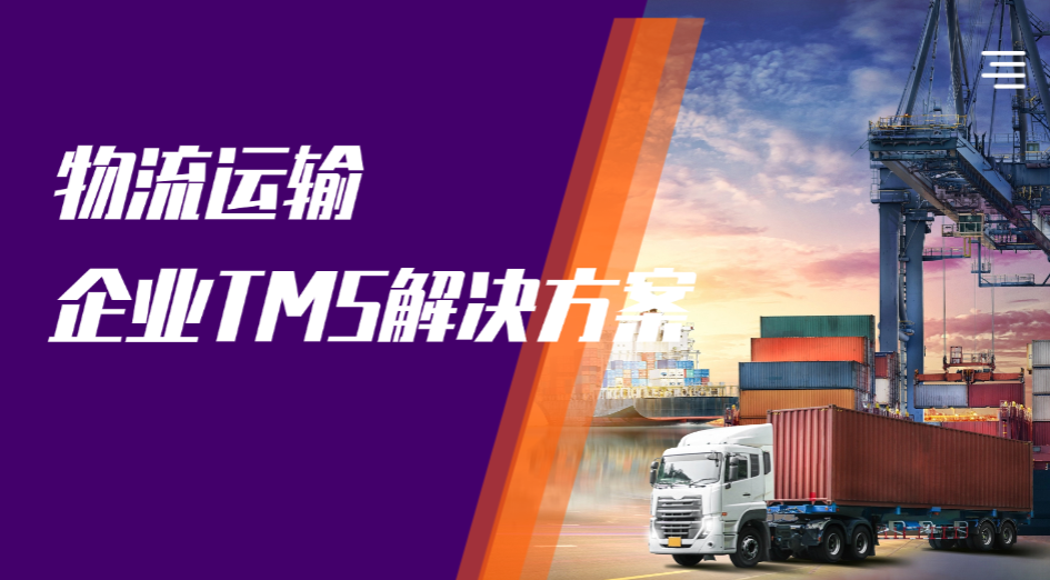 物流运输企业TMS解决方案