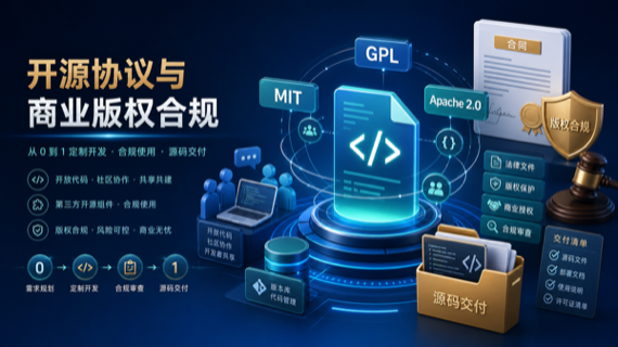 开源项目版权怎么处理?GPL、MIT 与 Apache 2.0 的商用差异
