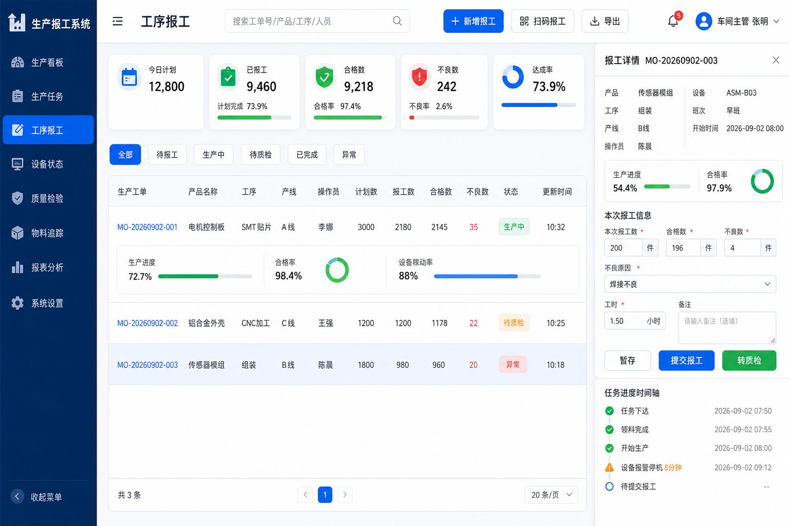 报工系统是什么：报工模块流程、工单分工与ERP联动