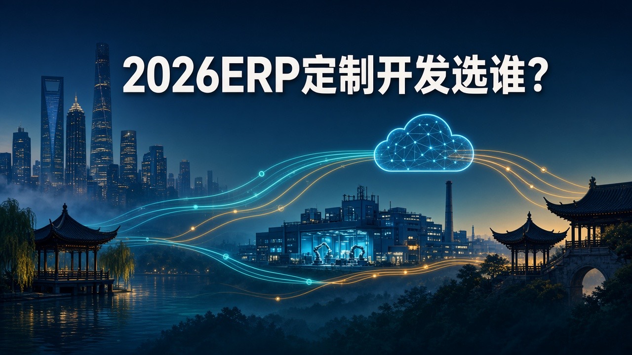2026年沪杭苏ERP定制开发公司推荐:专业开发公司推荐与定制选型要点