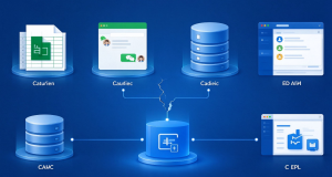 企业数据孤岛怎么破？Excel、微信、多系统的数据怎么统一管理